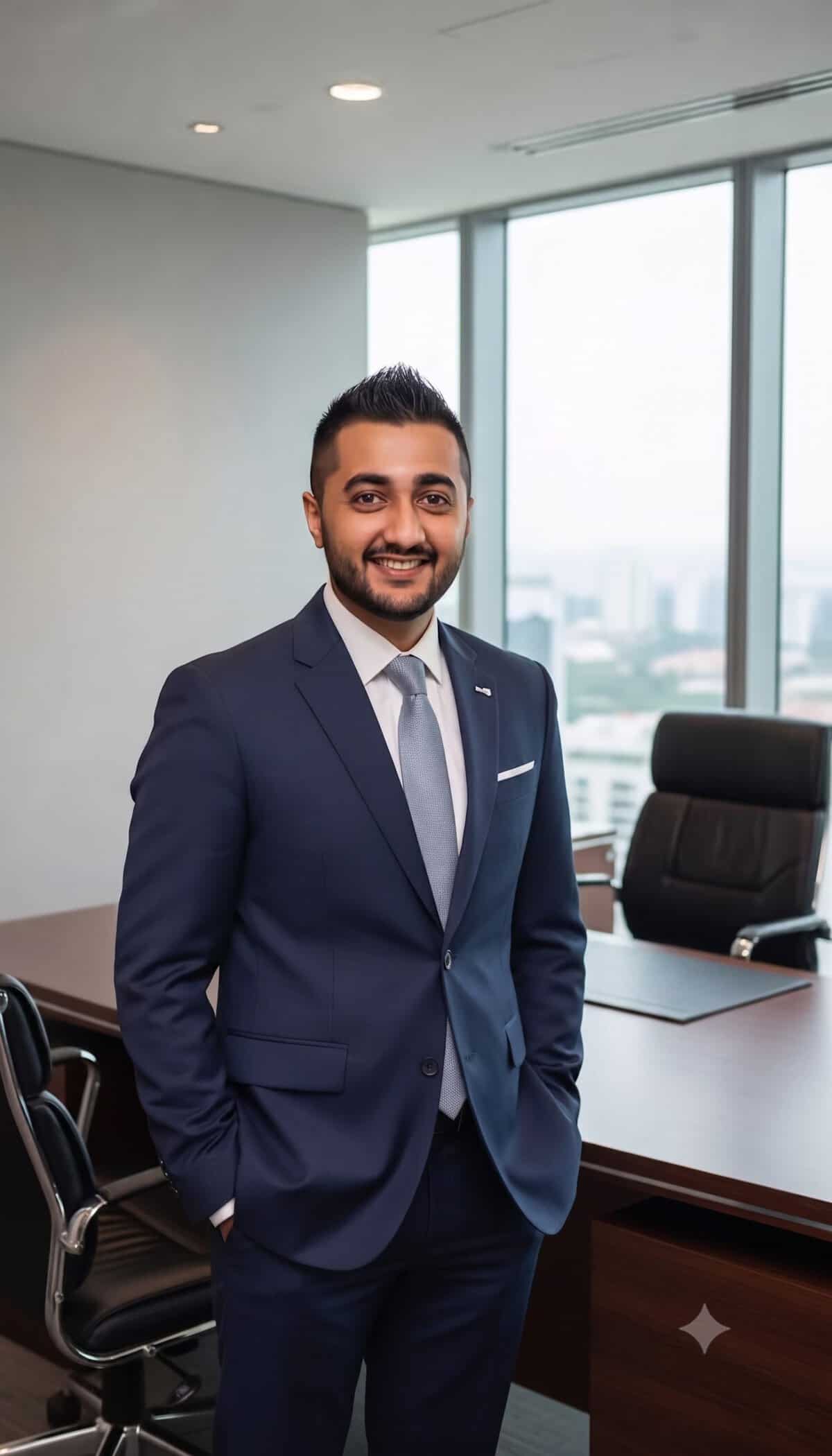 Jitesh Dhillon, founder of Singapore Bus Charter